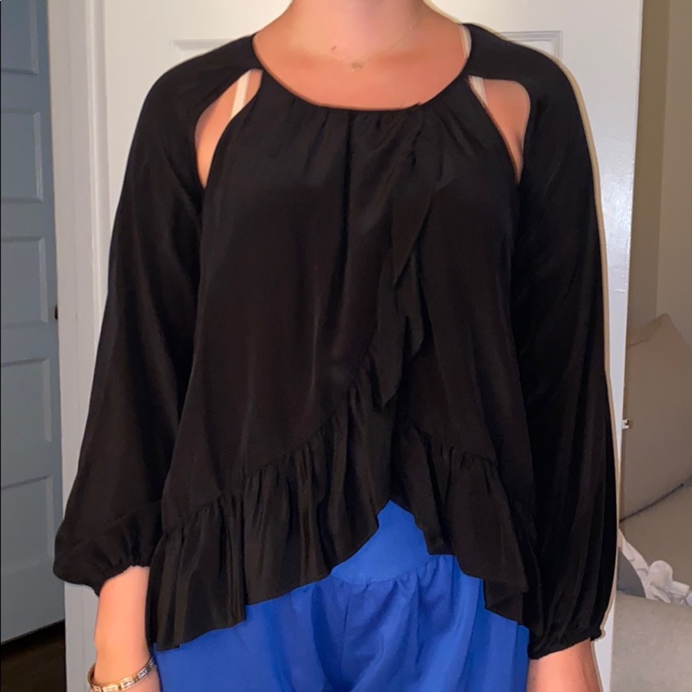 Cynthia Rowley black top